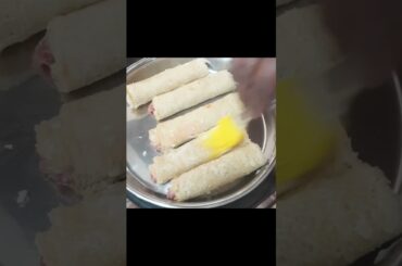 Air Fryer Veg Bread Roll Recipe | Less Butter Healthy Breakfast | Kid's Favorite Lunch Box Snack