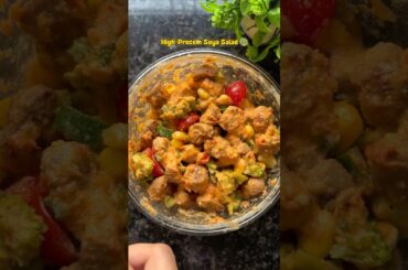 High Protein and Super Flavourful Soya Salad | High Protein Recipes | Food To Fit - Episode 18