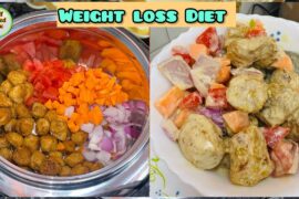 Easy High Protein Lunch/Dinner for Weight Loss | Soya Chunks Salad Recipe | Protein Rich Diet