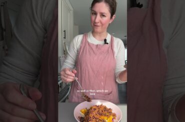 Easy veggie taco salad | easy vegetarian recipe (perfect for meal prep)