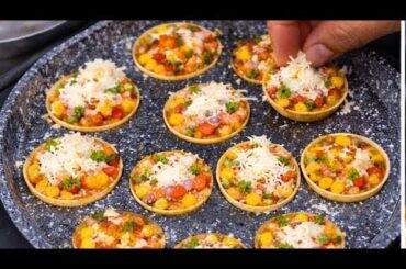 5 Minutes High Protein Pizza Bites | Healthy Kids Lunch Box Ideas | Tiffin Recipes Breakfast Recipe