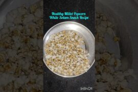 “Healthy Millet Popcorn | White Solam Snack Recipe”#healthy #recipe #millet#food
