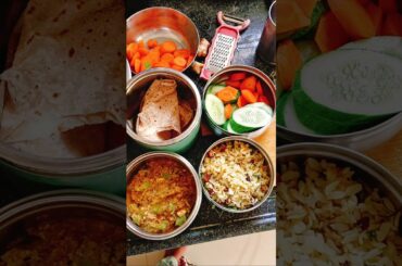 healthy lunch box preparation