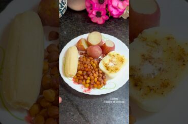 Healthy Breakfast Plate In Just 10 minutes #viral #shorts #trending #shortsvideo #breakfast #ideas