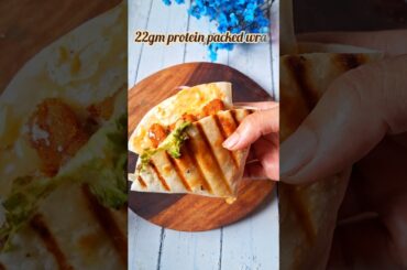 High protein wrap  #recipe #shorts #protein #plates_of_hometown