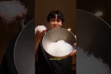 My favorite trick to make low-calorie Korean noodles...