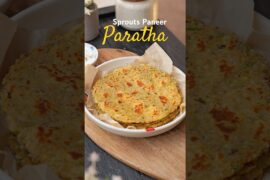 S02 EP03 of Healthy Breakfast series | Sprouts Paneer Paratha | Breakfast Idea | #healthy #recipe