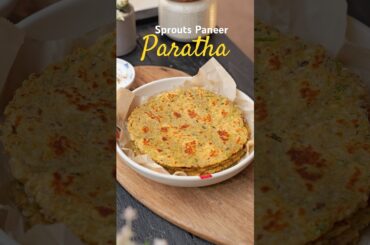 S02 EP03 of Healthy Breakfast series | Sprouts Paneer Paratha | Breakfast Idea | #healthy #recipe