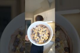 Snickers Protein Cheesecake Dessert Recipe #shorts