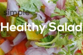 Simple Healthy vegitable Salad Recipe in Tamil// Salad Recipe in tamil @aaacookingchannel