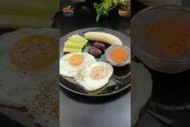 5 Different healthy & high protein breakfast ideas #shorts