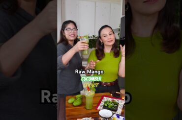 Viral Summer Drink Recipe: Tangy Raw Mango Cucumber Fizz - Cucumber Raw Mango Cooler