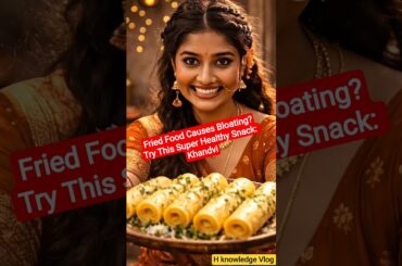When Fried Snacks Caused Bloating?Gujarat Made This Healthy Snack: Khandvi #foodshorts #shorts
