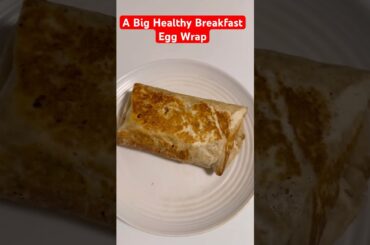Satisfying Egg Wrap That's Actually Healthy #breakfast #recipe #shorts