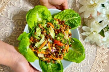 Celebrity Kitchen Style Chana salad in 10 min | Weight Loss Recipe | Glowing Skin #food #protein