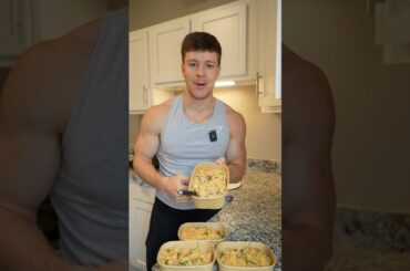 Tuscan Chicken Orzo High Protein Meal Prep Recipe #shorts
