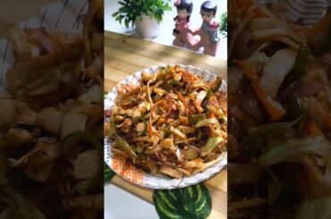 healthy  chowmin  recipe!!#cooking #shorts!!