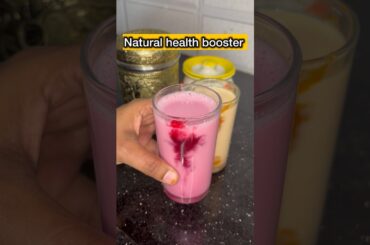 Natural Health Booster | Carrot & Beetroot Milkshake |  #summerdrink #mixshake #varnikavlogs948