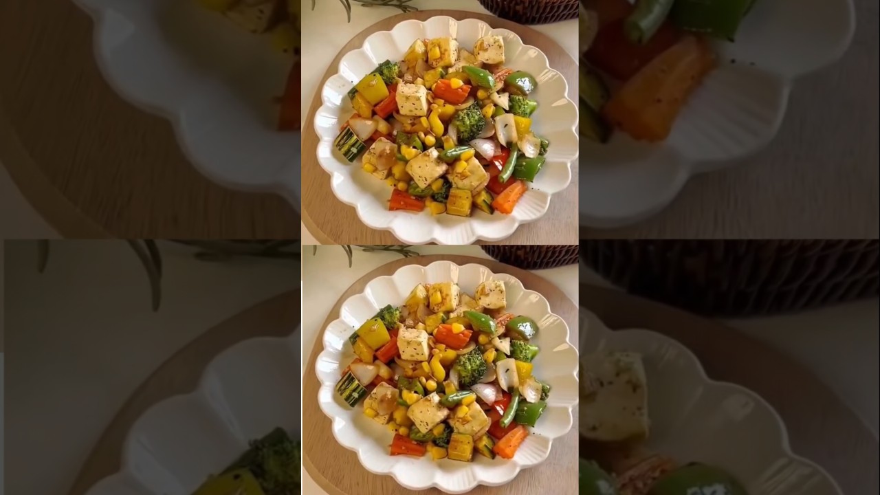 10-Minute Healthy Paneer Veggie Stir Fry | Mix & Taste Special #food @Raniwwwshort 10-Minute Healthy Paneer Veggie Stir Fry | Mix & Taste Special #food @Raniwwwshort