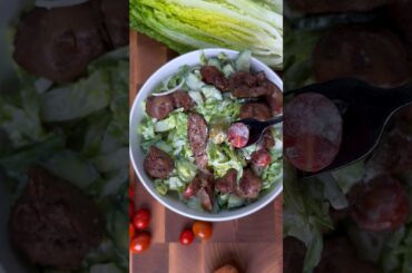 Easy&quick salad #easyrecipe #homemade #food #easydinner #healthyfood #healthy #lowcalorie #recipe