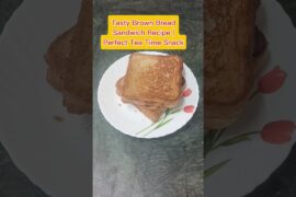 Brown Bread Sandwich Recipe | Simple Evening Snack#ytshorts #trending #shorts