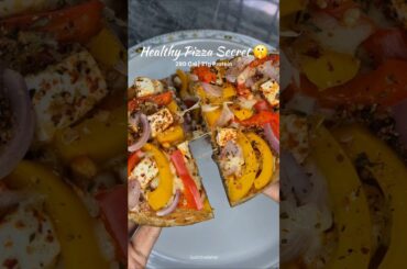 Healthy Pizza | Low Cal High Protein Pizza (No Maida) | Diet Friendly Wt Loss Recipe #pizza #recipe