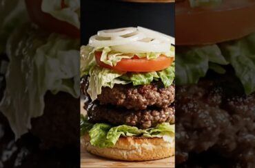 AA Homemade Gourmet Hamburger!