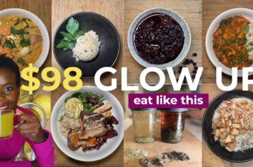 $98 Easy Healthy Meal Prep for the Week (Anti-Inflammatory) | Lidl Haul