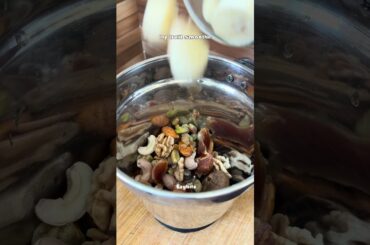Dry  fruit smoothie #healthy #glowingskin #food