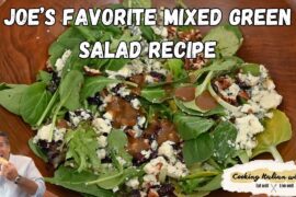 Check Out My Favorite Mixed Greens Salad Recipe Cooking Italian with Joe