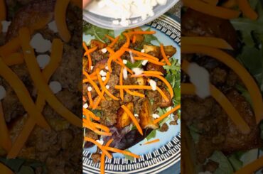 Protein Plate #girldinner #foodie #guthealth #burgerrecipe #recipe #cookingshorts #asmrcooking #yum