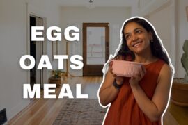 Egg oats meal | Healthy recipes Episode:05 | Anupama Anandkumar