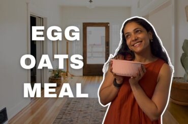 Egg oats meal | Healthy recipes Episode:05 | Anupama Anandkumar