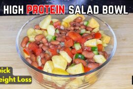 Indian Beans Salad | High Protein Weight Loss Salad | Healthy Lunch Ideas