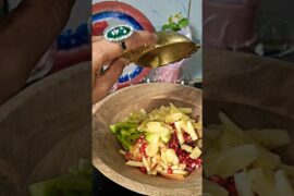 Healthy Apple Salad in 1 Minute