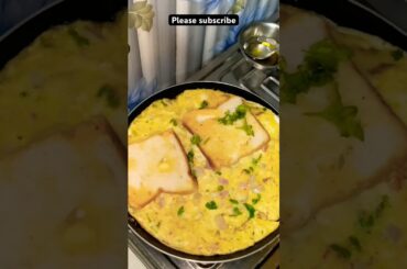 Fata fat banne wali bread omlelette #omelette #subscribe #viralvideo #nastarecipe #healthy #tasty