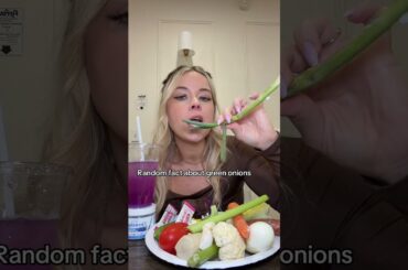 Green Onion Challenge: The Bad Breath Nobody Warns You About #shorts #challenge #foodfacts