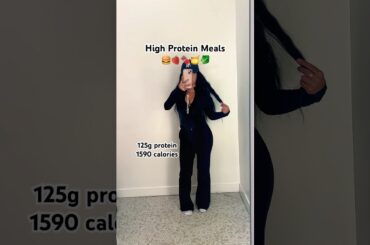 High protein, low calorie meals as a beginner gym girlie that doesn’t eat red meat #fitnessjourney