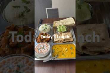 Healthy Lunch Jain Thali #lunchideas #indianfood #viral #shorts