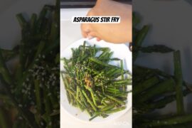 Asparagus stir fry recipe| asparagus kaise banaye   #youtubeshorts #shorts