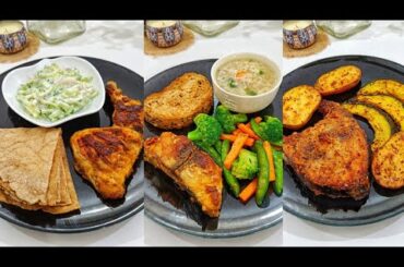 7 Days healthy & high protein lunch & dinner ideas.