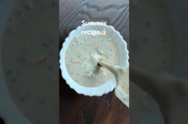 Healthy summer drink