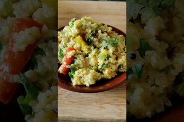 bharli upama healthy breakfast recipes #food #recipe #cooking #shortvideo