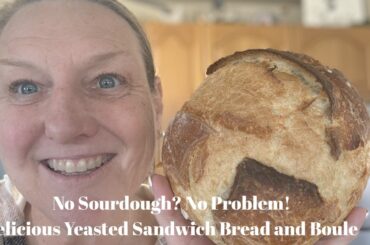Delicious Yeasted Sandwich Bread & Crusty Boule! Testing the Overmont Bread Oven