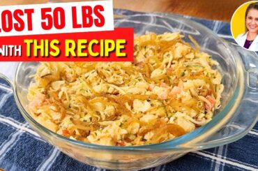 REPLACED DINNER WITH THIS RECIPE and WAS SHOCKED! Low Carb, Low Calorie and Delicious!