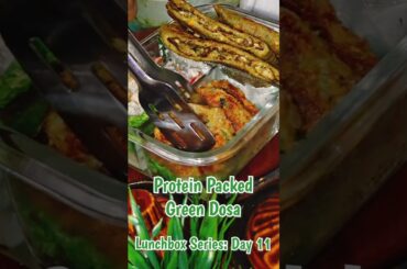 Mix Pulses Dosa Lunchbox | Weight Loss Energy Meal Healthy Tiffin #shorts #foodshorts