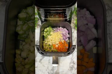 Air Fryer Mixed Veg Fry in 14 Minutes | Easy and Healthy