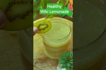 Healhty Kiwi Lemonade #food #recipe #kiwi #healthy #drink