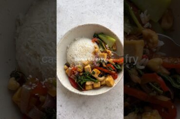 Cashew Tofu Stir Fry Recipe
