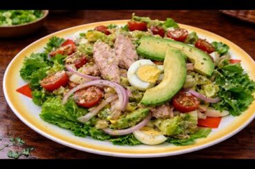 Why Tuna, Egg, and Avocado Win? The Best Easy Lunch Salad Recipe